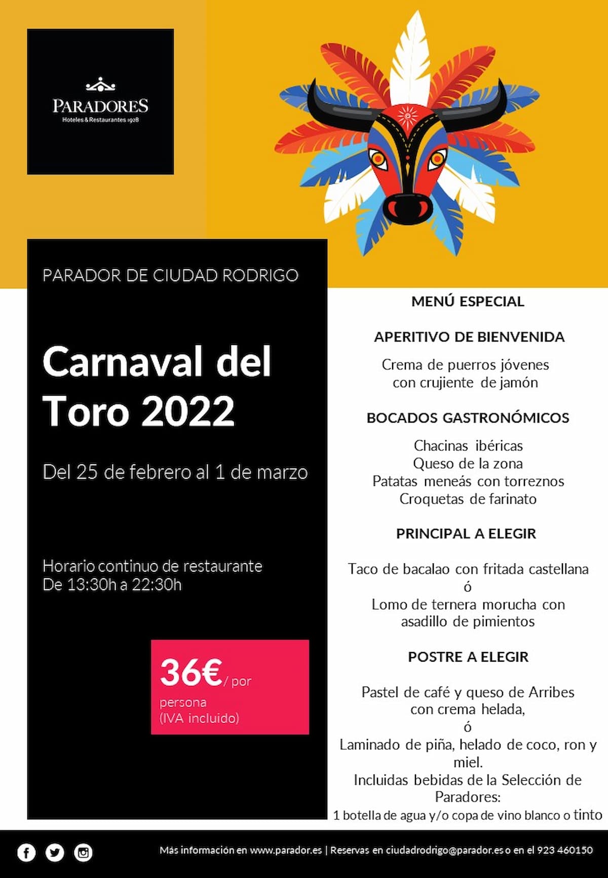 Cartel Carnaval Toro