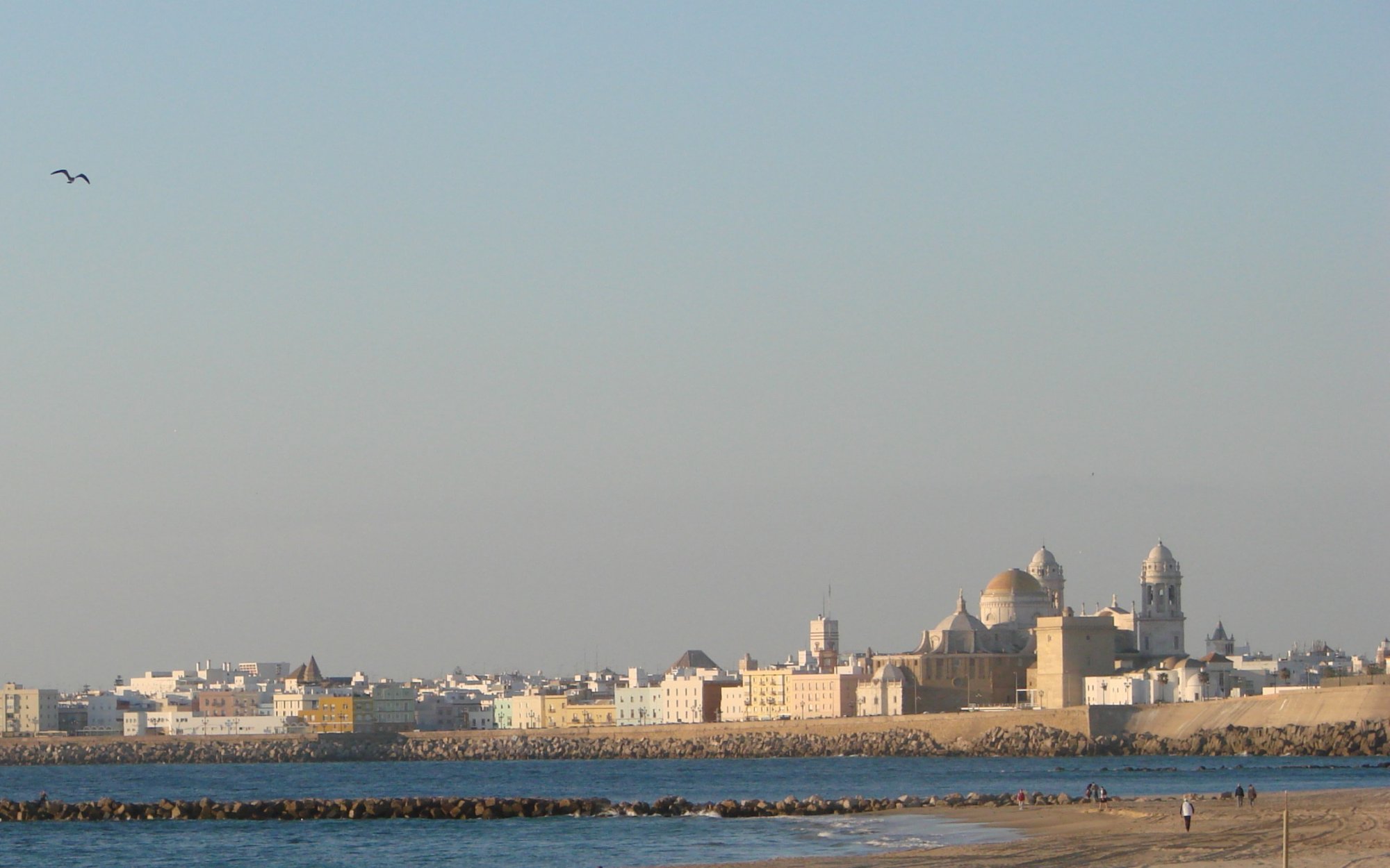 Playa de la Caleta Parador de Cádiz
