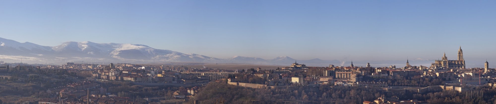 Parador de Segovia vistas de la ciudad