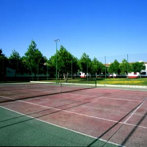 Pista de tenis del Parador de Albacete